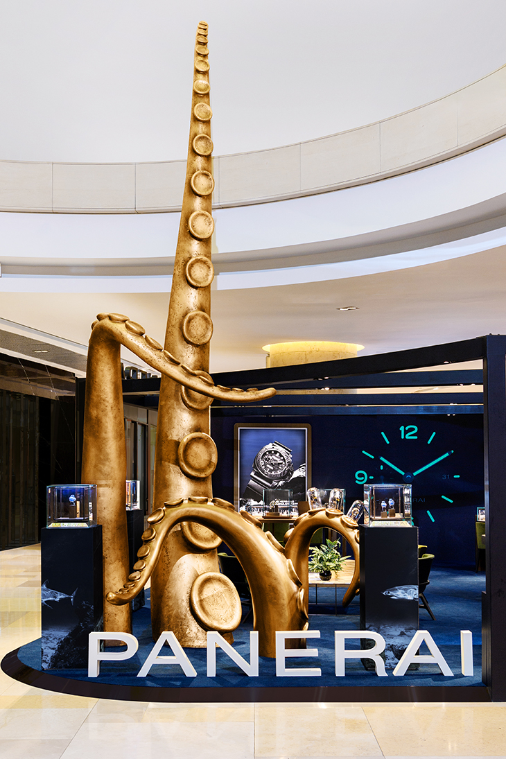 Panerai Pop Up At Ion Orchard Golf Asia